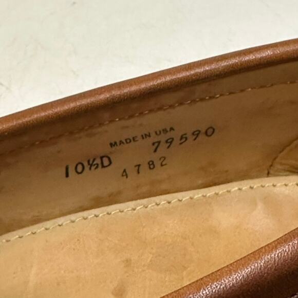 NEW HEELS Rancourt & Co. x FootJoy Tassel Loafers Kiltie Brown Made USA 10.5 D main image 8